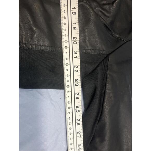 Black Cavalini Bomber Style Jacket Size 3X - Picture 4 of 9